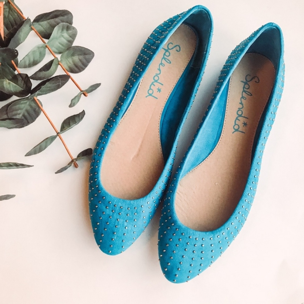 Splendid Studded Flats